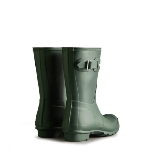 NEW HUNTER Women's Original Short Rain Boots in Hunter Green for women 1225 7m3 - Picture 3 of 5